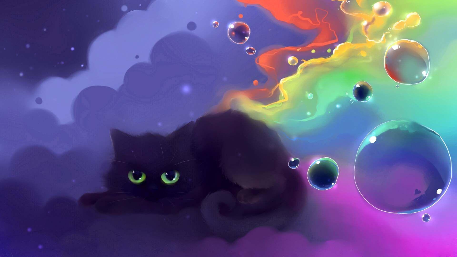 Black Cat Cartoon Wallpapers Top Free Black Cat Cartoon Backgrounds