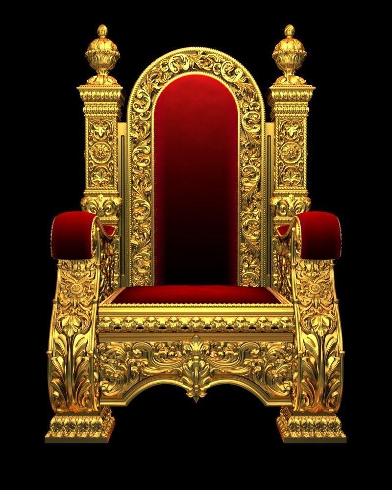 Top 888 King chair png hd background black Miễn phí tải về