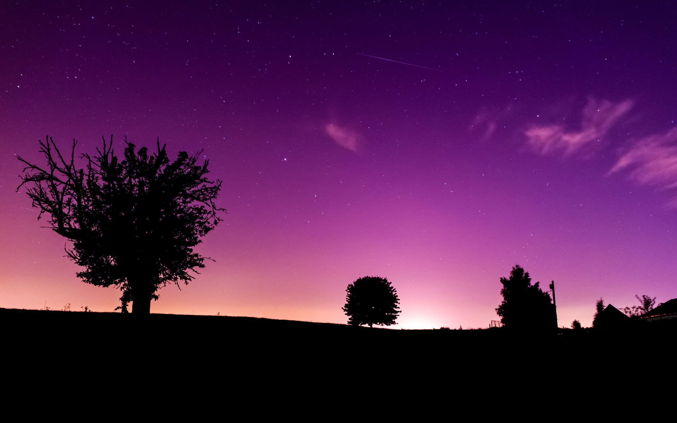 Purple Night Sky Wallpapers Top Free Purple Night Sky Backgrounds