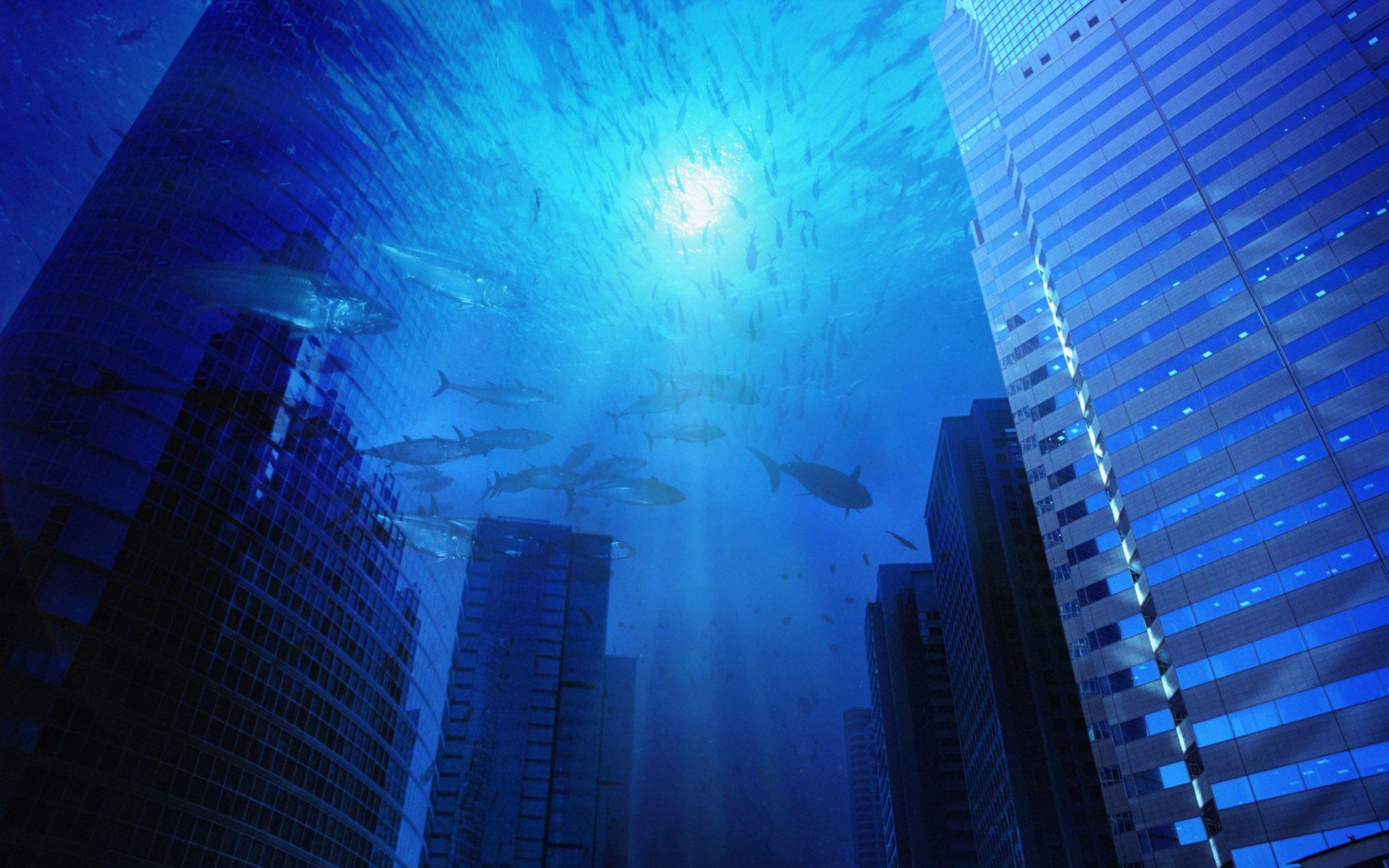 Underwater City Wallpapers Top Free Underwater City Backgrounds