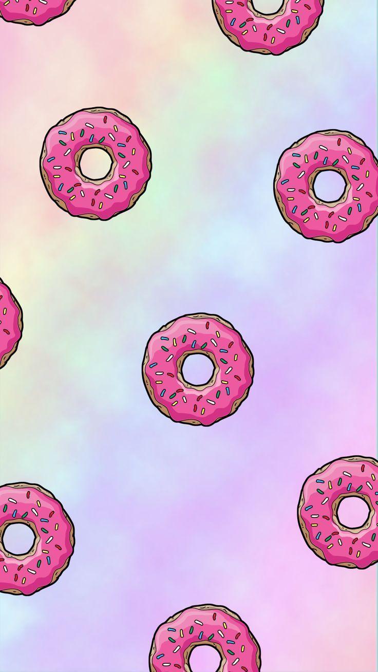 Cute Donuts iPhone Wallpapers Top Free Cute Donuts iPhone Backgrounds