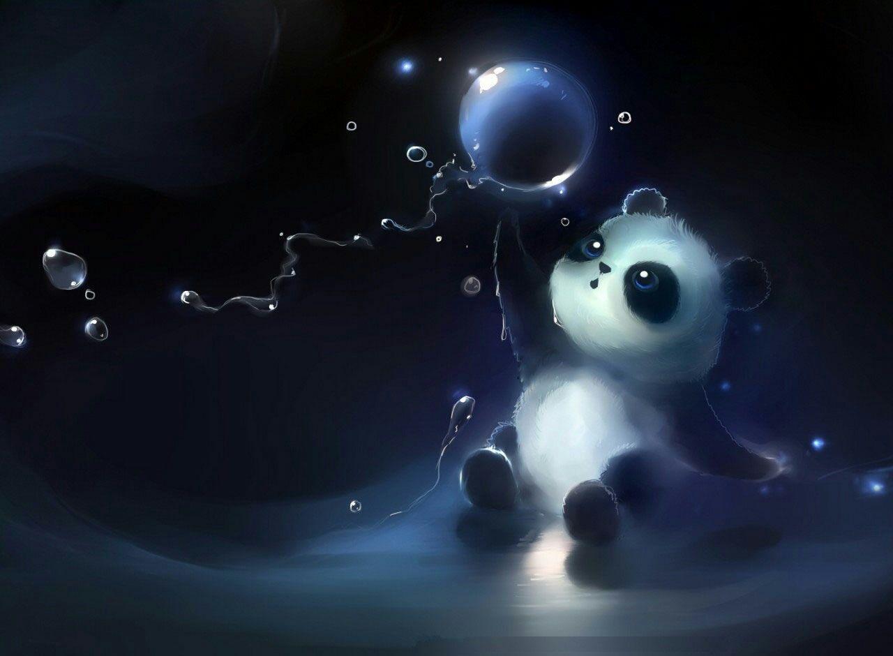 Panda Art Wallpapers Top Free Panda Art Backgrounds WallpaperAccess
