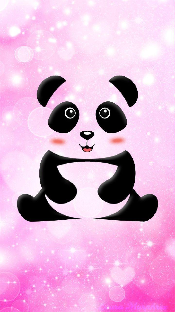 Pink Panda Wallpapers Top Free Pink Panda Backgrounds WallpaperAccess