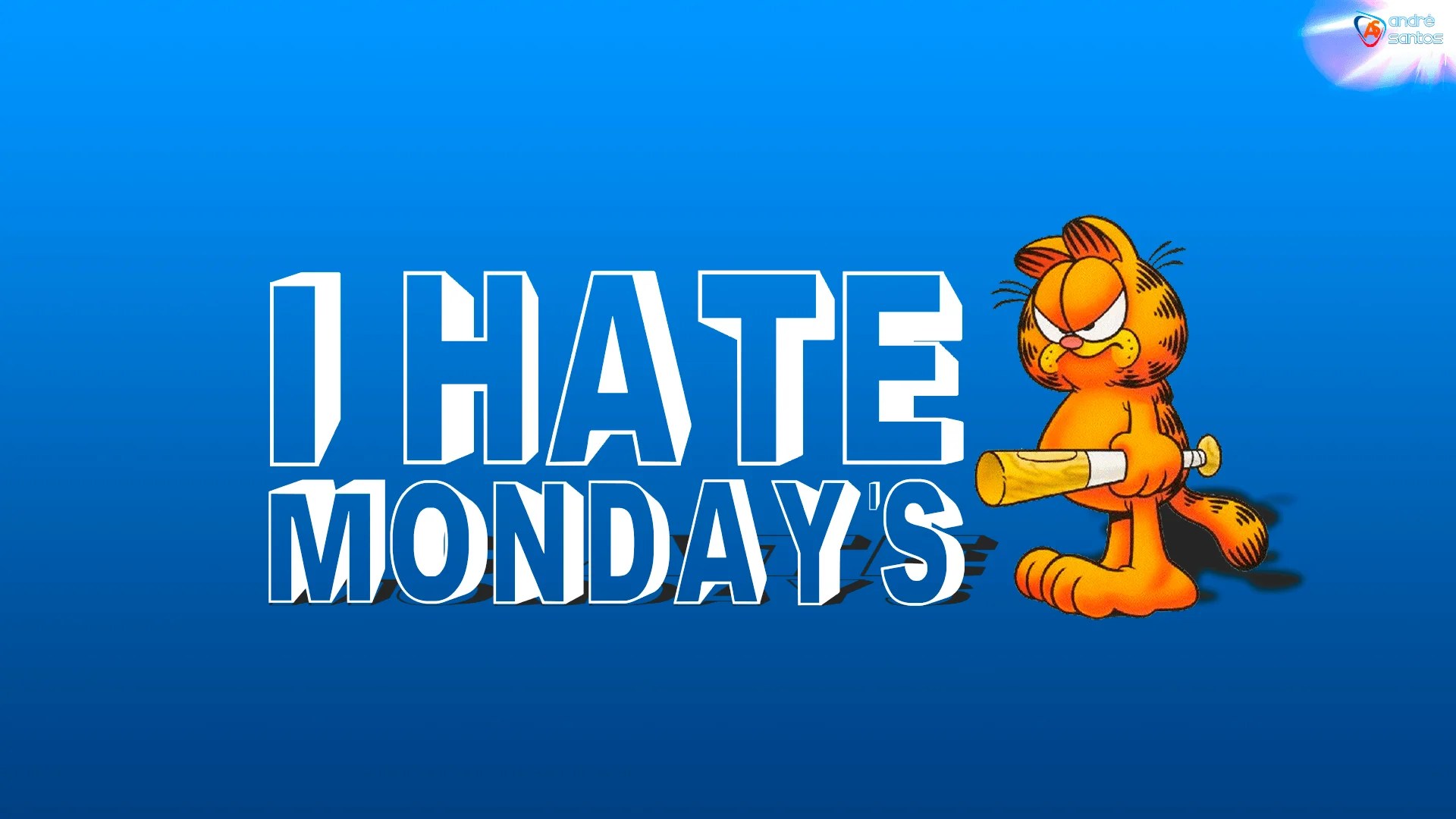 Garfield I Hate Mondays Wallpapers Top Free Garfield I Hate Mondays