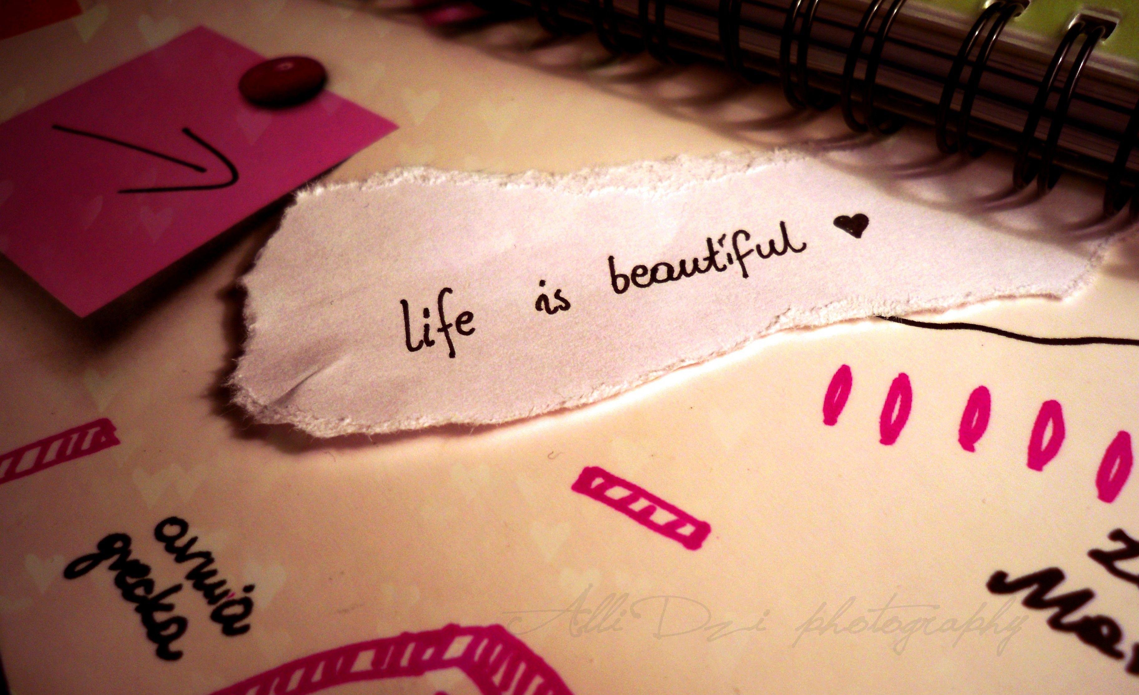 Life Is Beautiful Wallpapers Top Free Life Is Beautiful Backgrounds WallpaperAccess