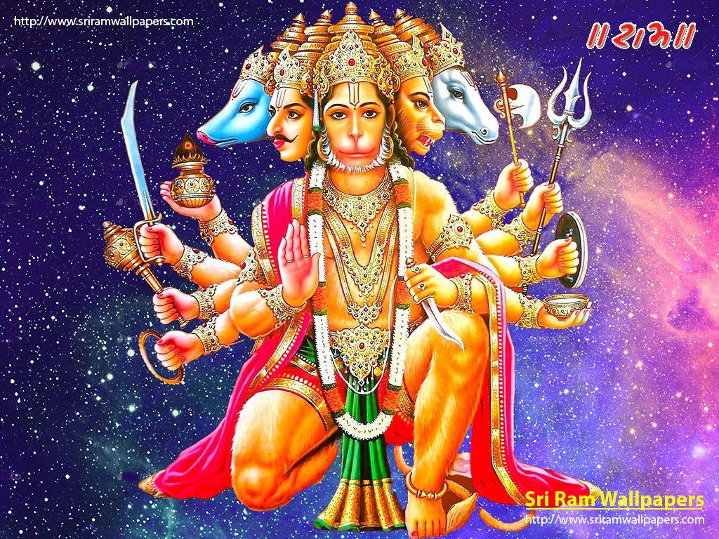Panchmukhi Hanuman Wallpapers Top Free Panchmukhi Hanuman Backgrounds