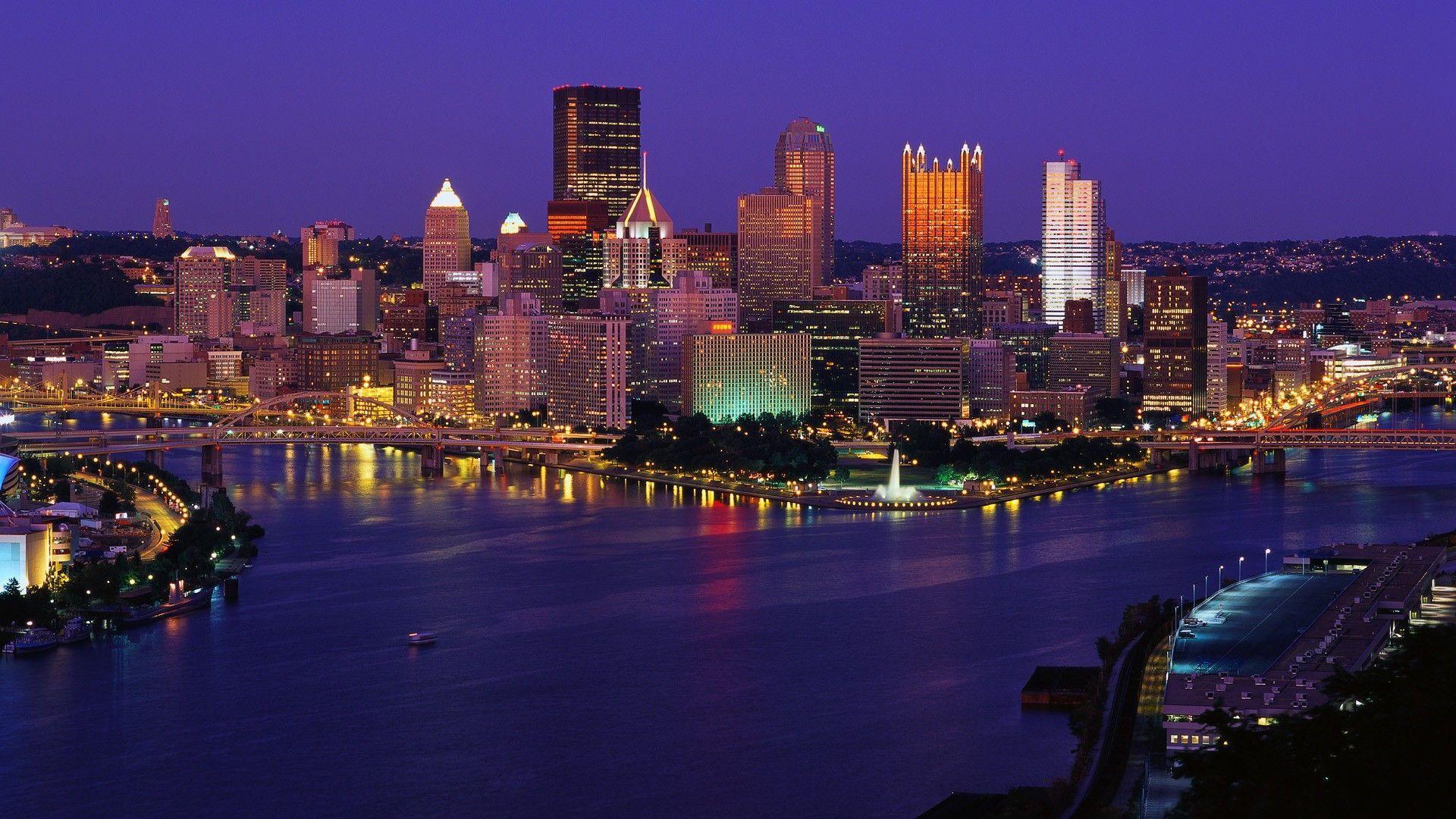 Pittsburgh Skyline Wallpapers Top Free Pittsburgh Skyline Backgrounds