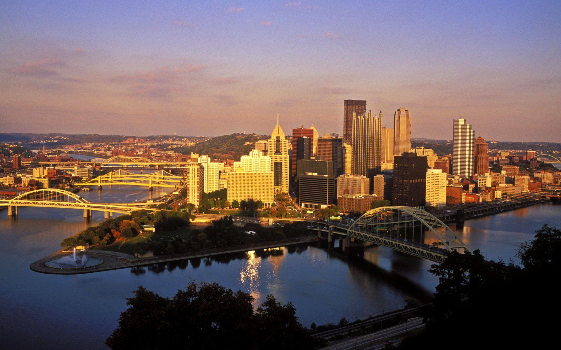 Pittsburgh Skyline Wallpapers Top Free Pittsburgh Skyline Backgrounds
