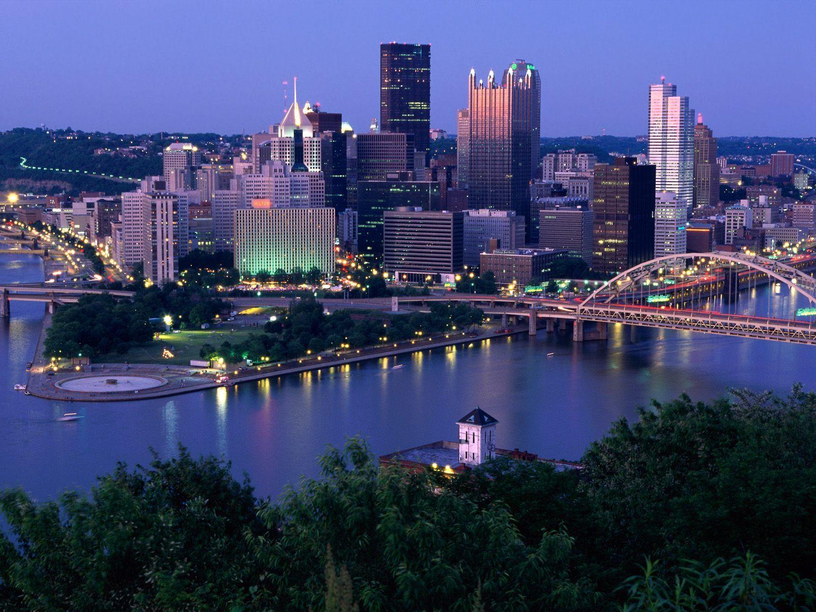 Pittsburgh Skyline Wallpapers Top Free Pittsburgh Skyline Backgrounds