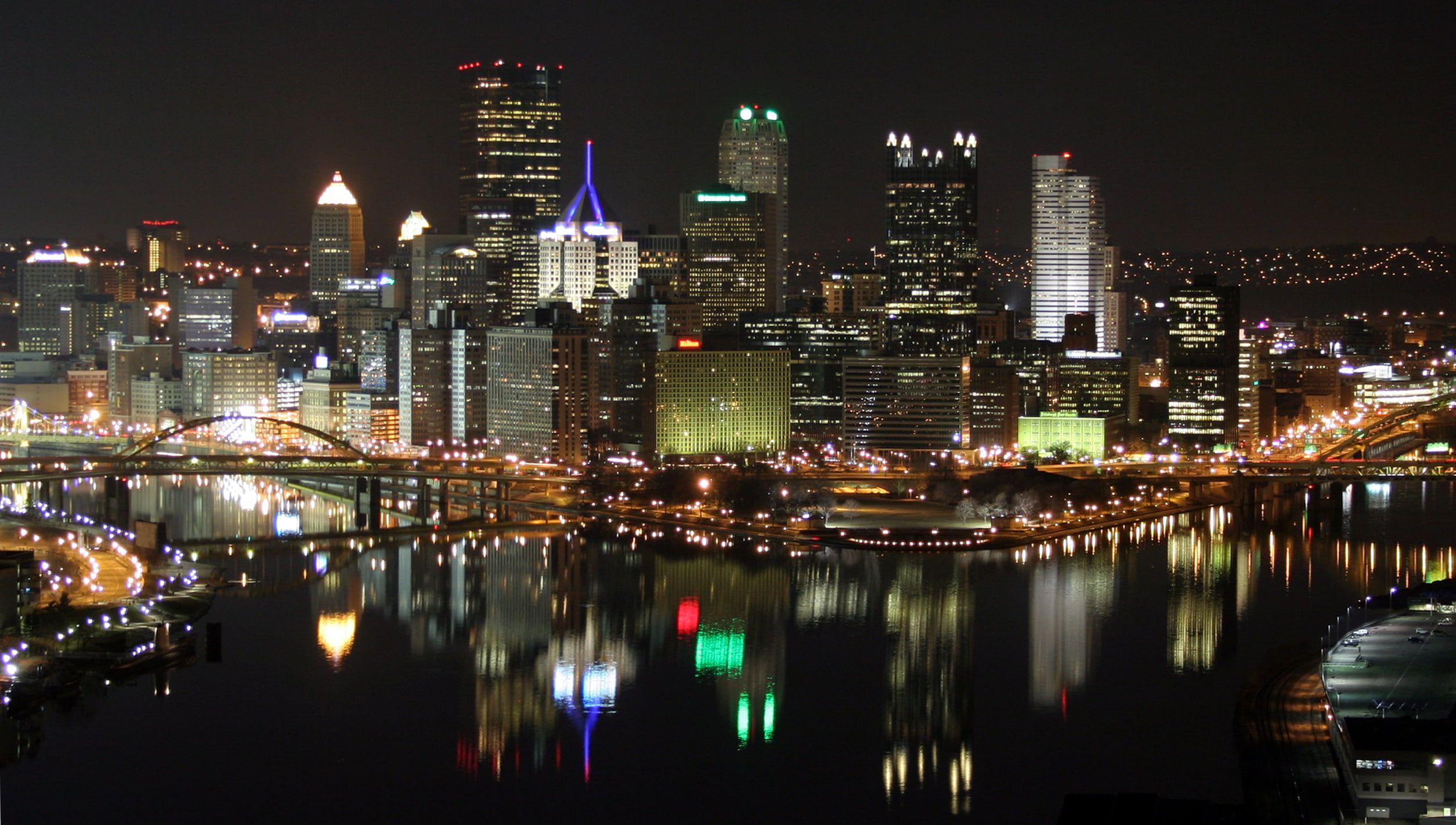 Pittsburgh Skyline Wallpapers Top Free Pittsburgh Skyline Backgrounds
