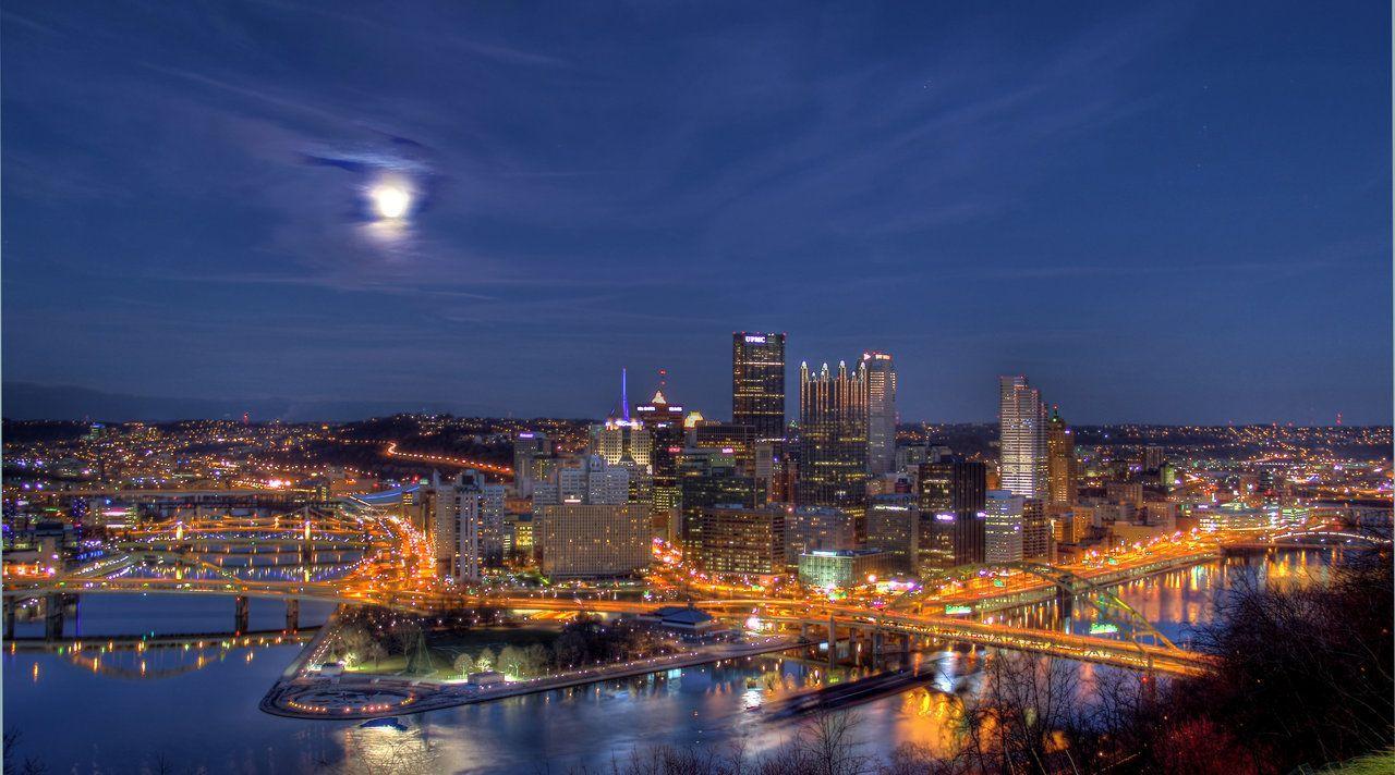 Pittsburgh Skyline Wallpapers Top Free Pittsburgh Skyline Backgrounds