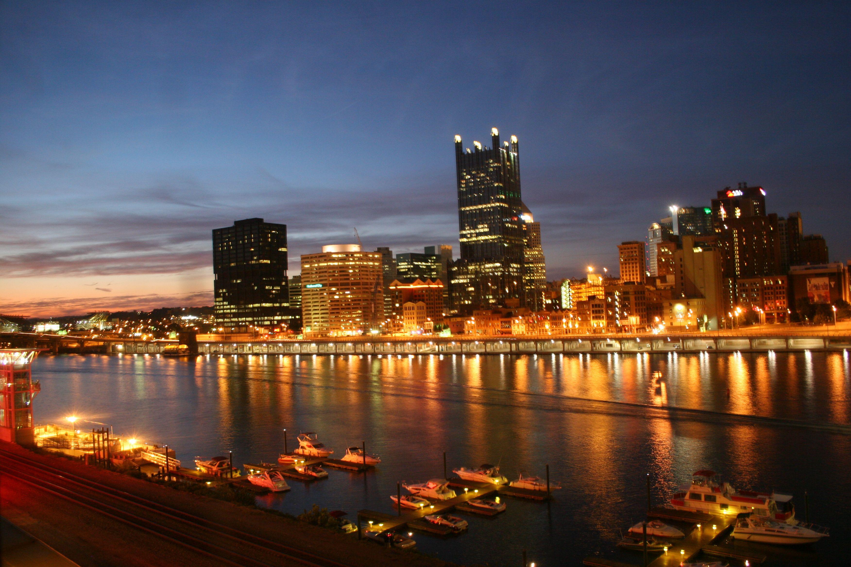 Pittsburgh Skyline Wallpapers Top Free Pittsburgh Skyline Backgrounds
