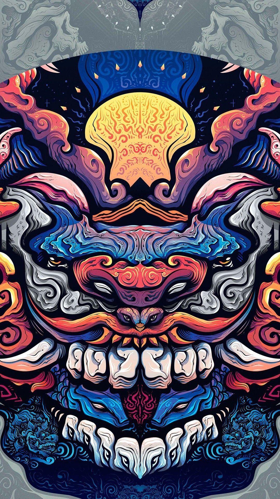 Illustration iPhone Wallpapers Top Free Illustration iPhone