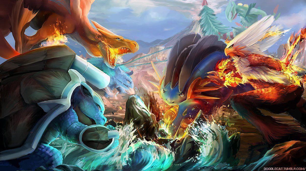 Pokemon Art Wallpapers Top Free Pokemon Art Backgrounds WallpaperAccess