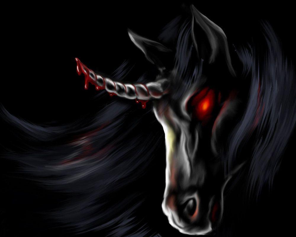 Black Unicorn Wallpapers Top Free Black Unicorn Backgrounds