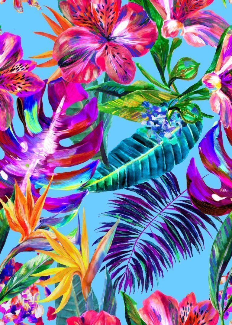 Tropical Pattern Wallpapers Top Free Tropical Pattern Backgrounds