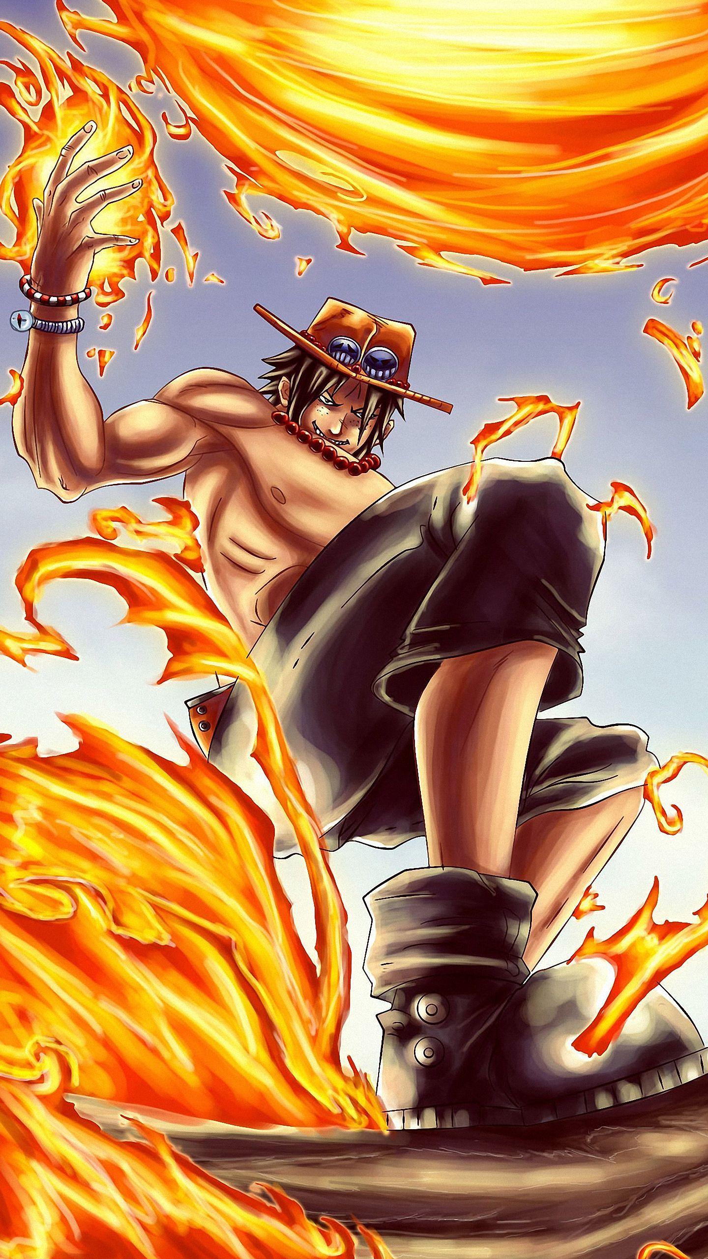 Ace One Piece Phone Wallpapers Top Free Ace One Piece Phone