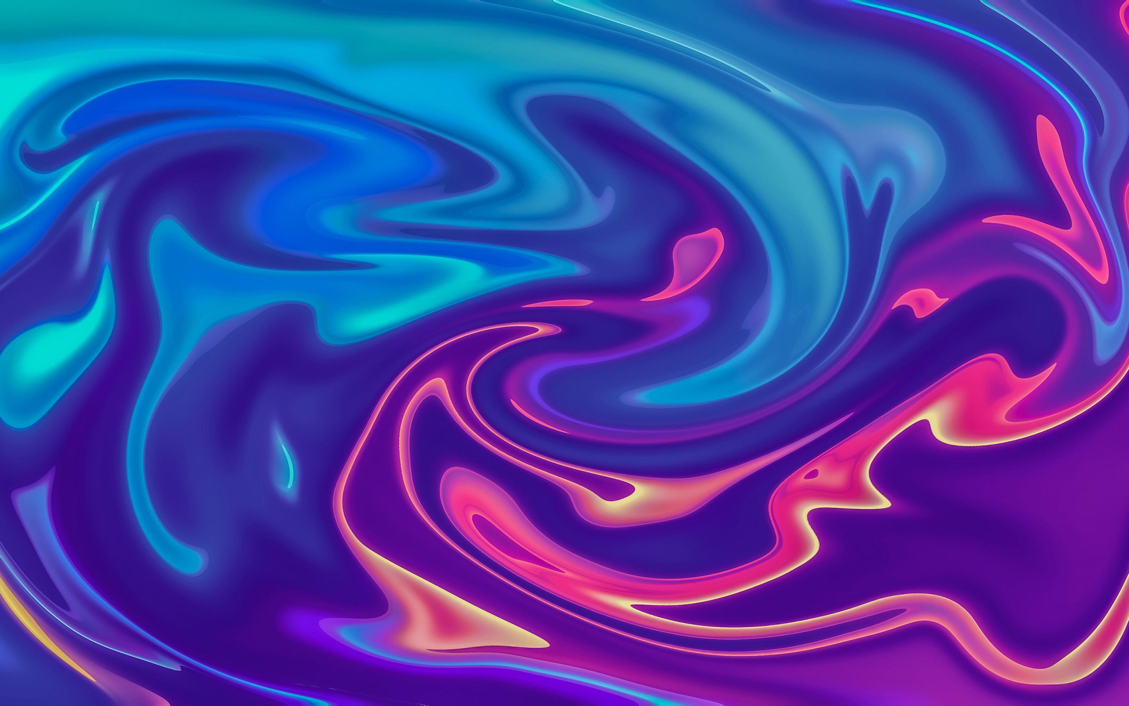 Liquid Color Wallpaper