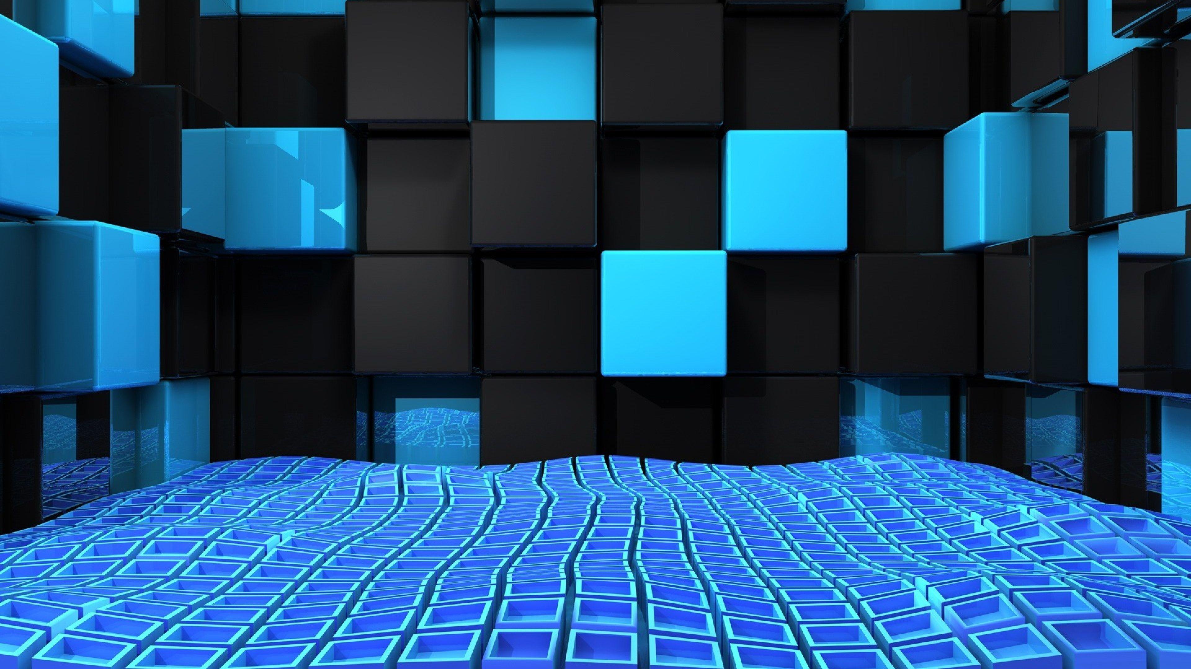 Cool Blue 3D Abstract Wallpapers Top Free Cool Blue 3D Abstract