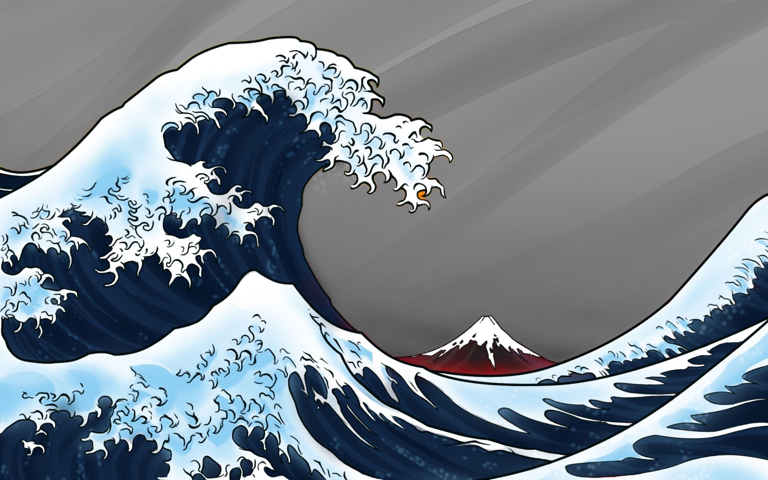Wave Art Wallpapers Top Free Wave Art Backgrounds WallpaperAccess