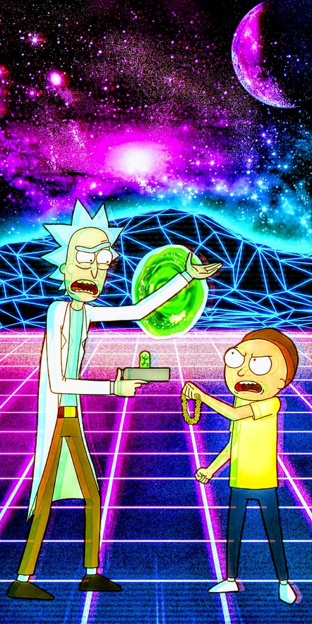 Rick and Morty Aesthetic Wallpapers Top Free Rick and Morty Aesthetic