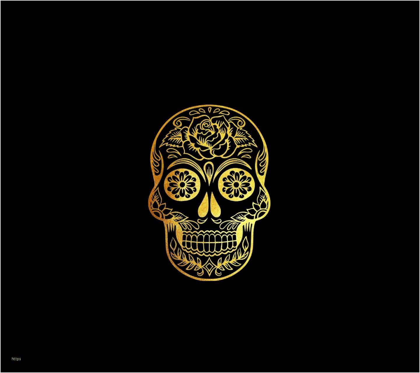 Gold Skull Wallpapers Top Free Gold Skull Backgrounds WallpaperAccess