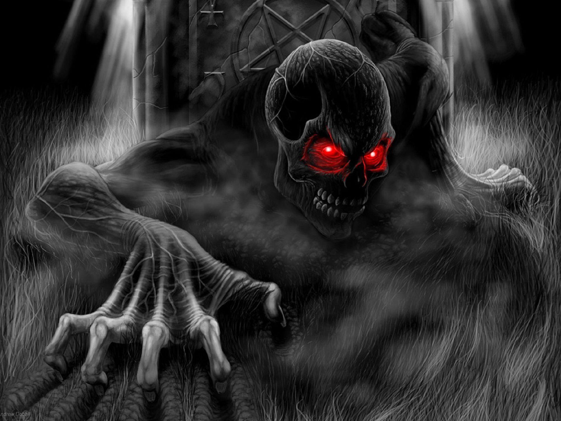Black Demon Wallpapers Top Free Black Demon Backgrounds WallpaperAccess