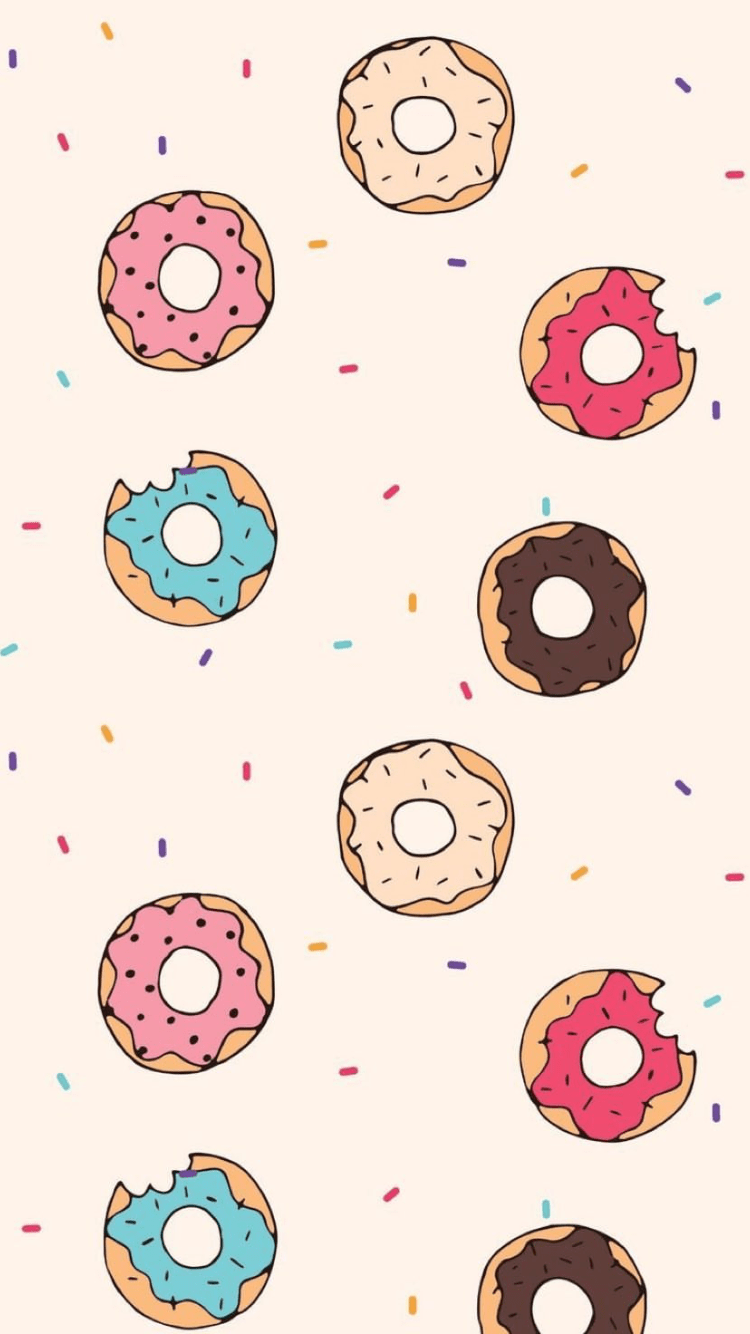 Donut iPhone Wallpapers Top Free Donut iPhone Backgrounds