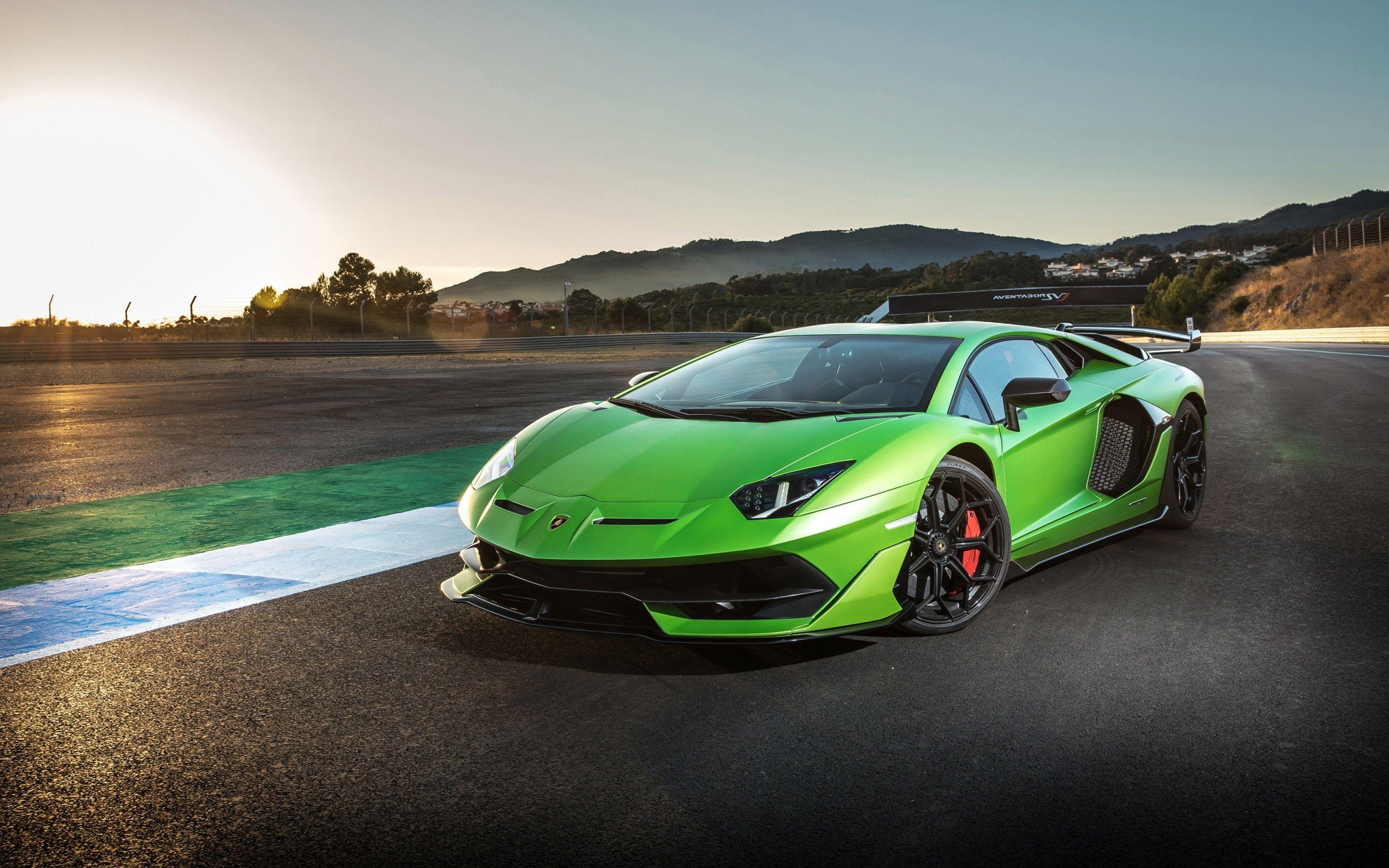 Green Aventador Wallpapers Top Free Green