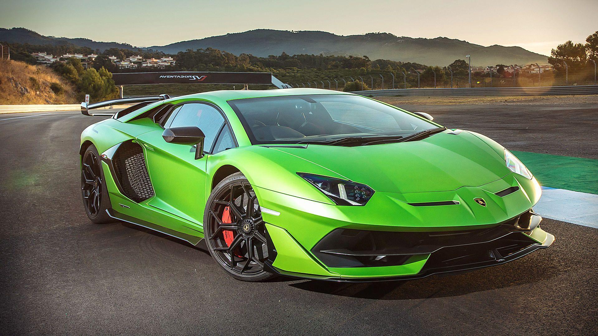 Green Aventador Wallpapers Top Free Green