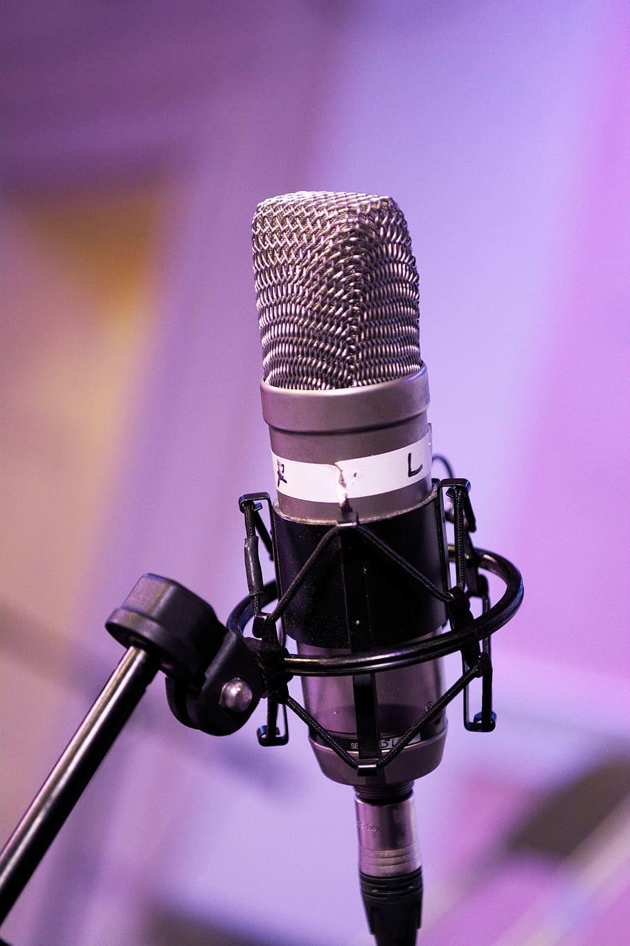 Studio Microphone Wallpaper