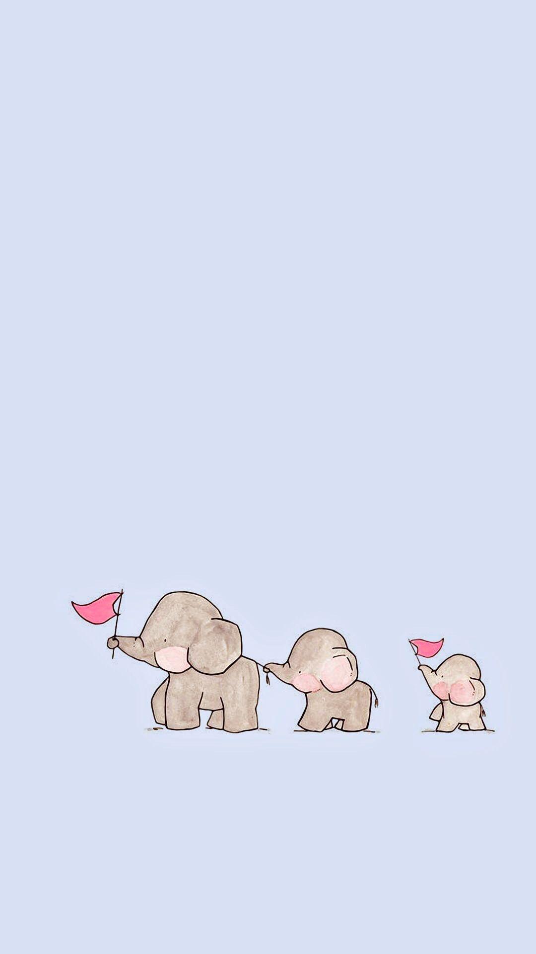 Baby Elephant Cartoon Wallpapers Top Free Baby Elephant Cartoon