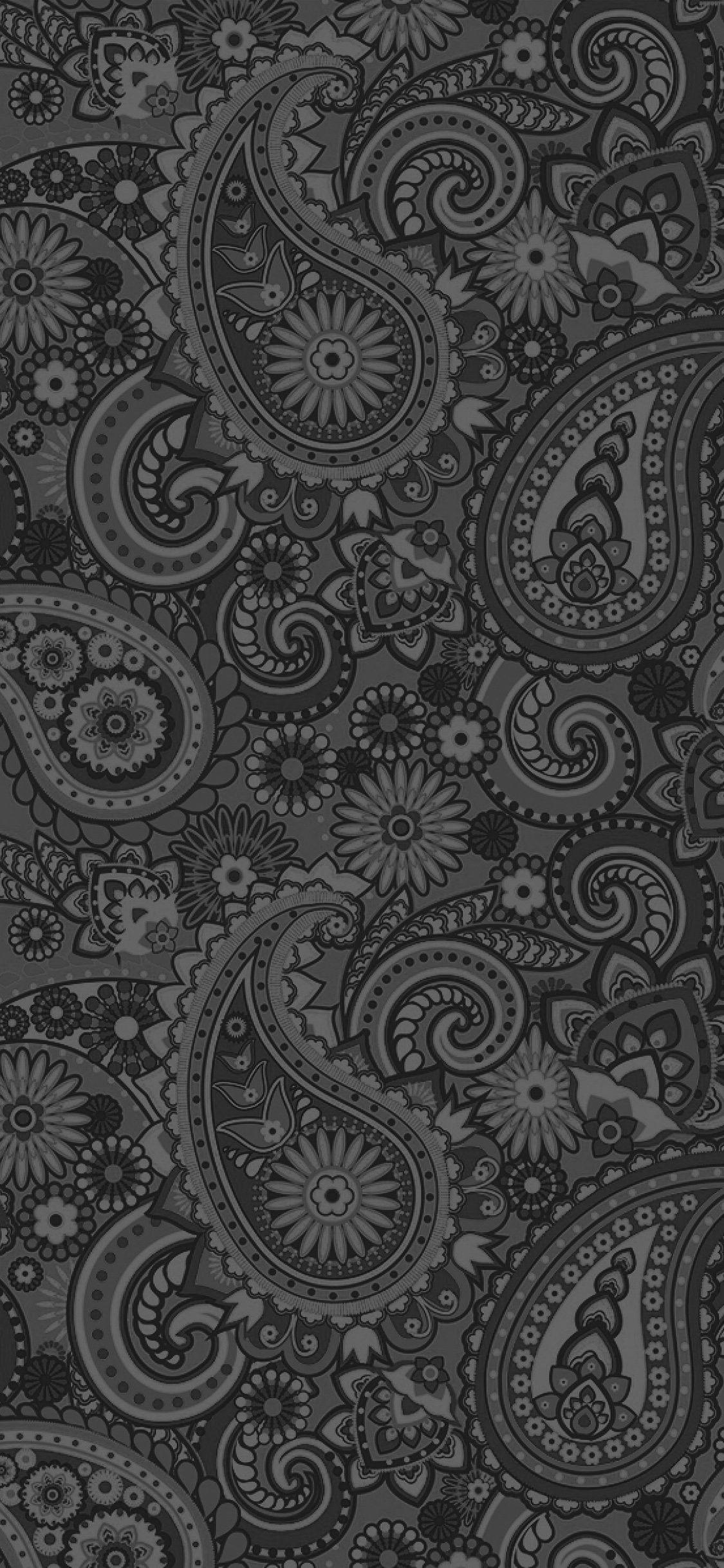 Black Paisley Wallpapers Top Free Black Paisley Backgrounds