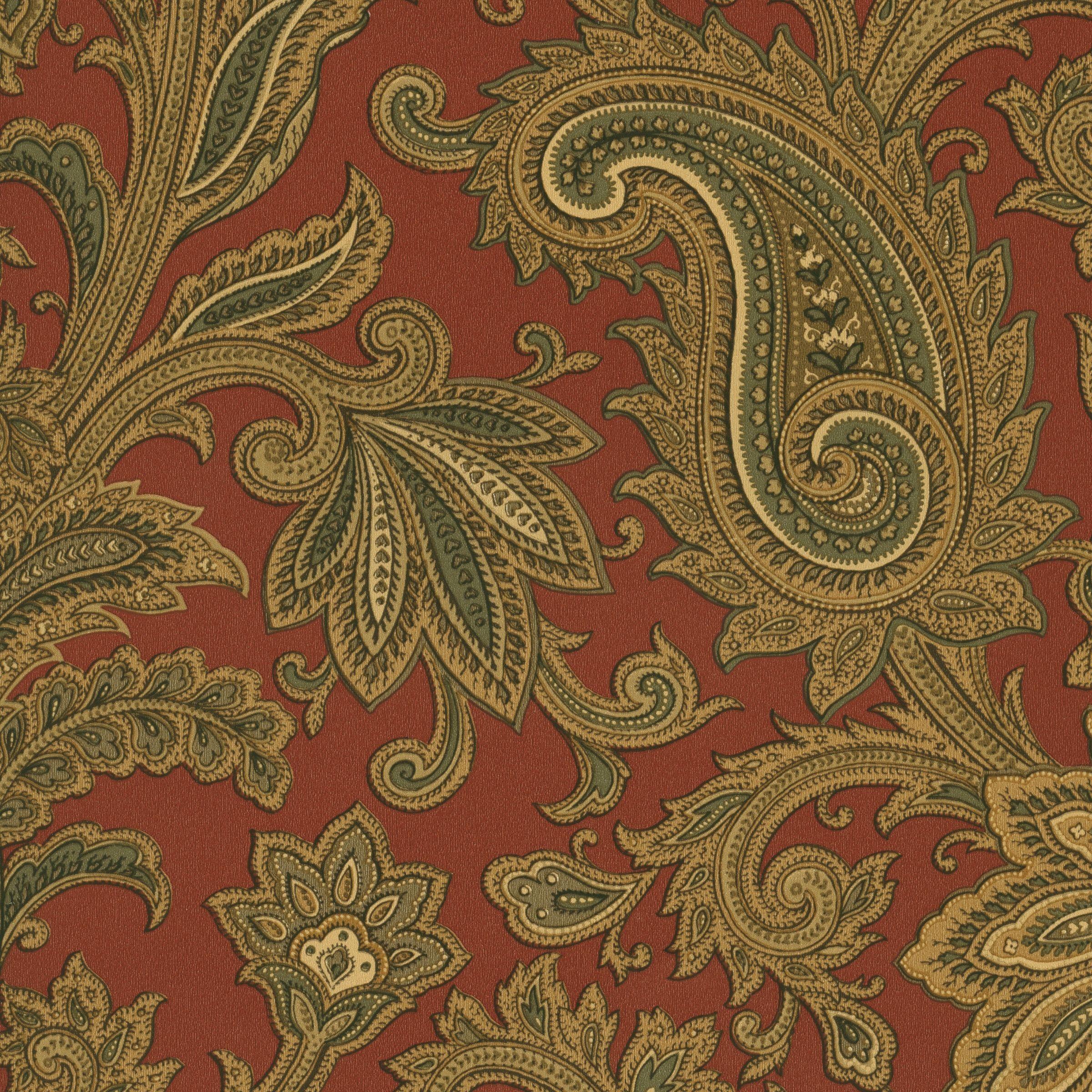 Red Paisley Wallpapers Top Free Red Paisley Backgrounds WallpaperAccess