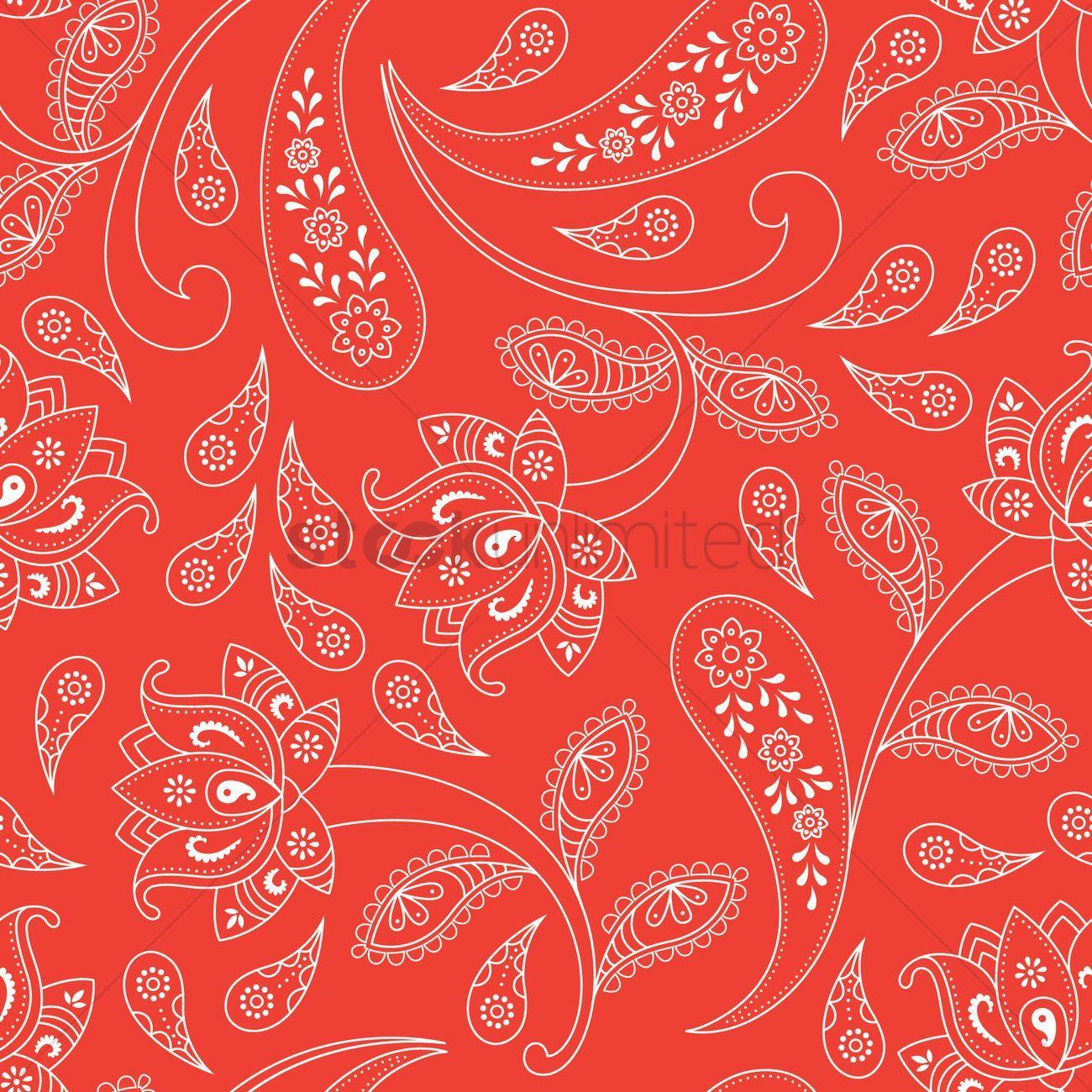 Red Paisley Wallpapers Top Free Red Paisley Backgrounds WallpaperAccess