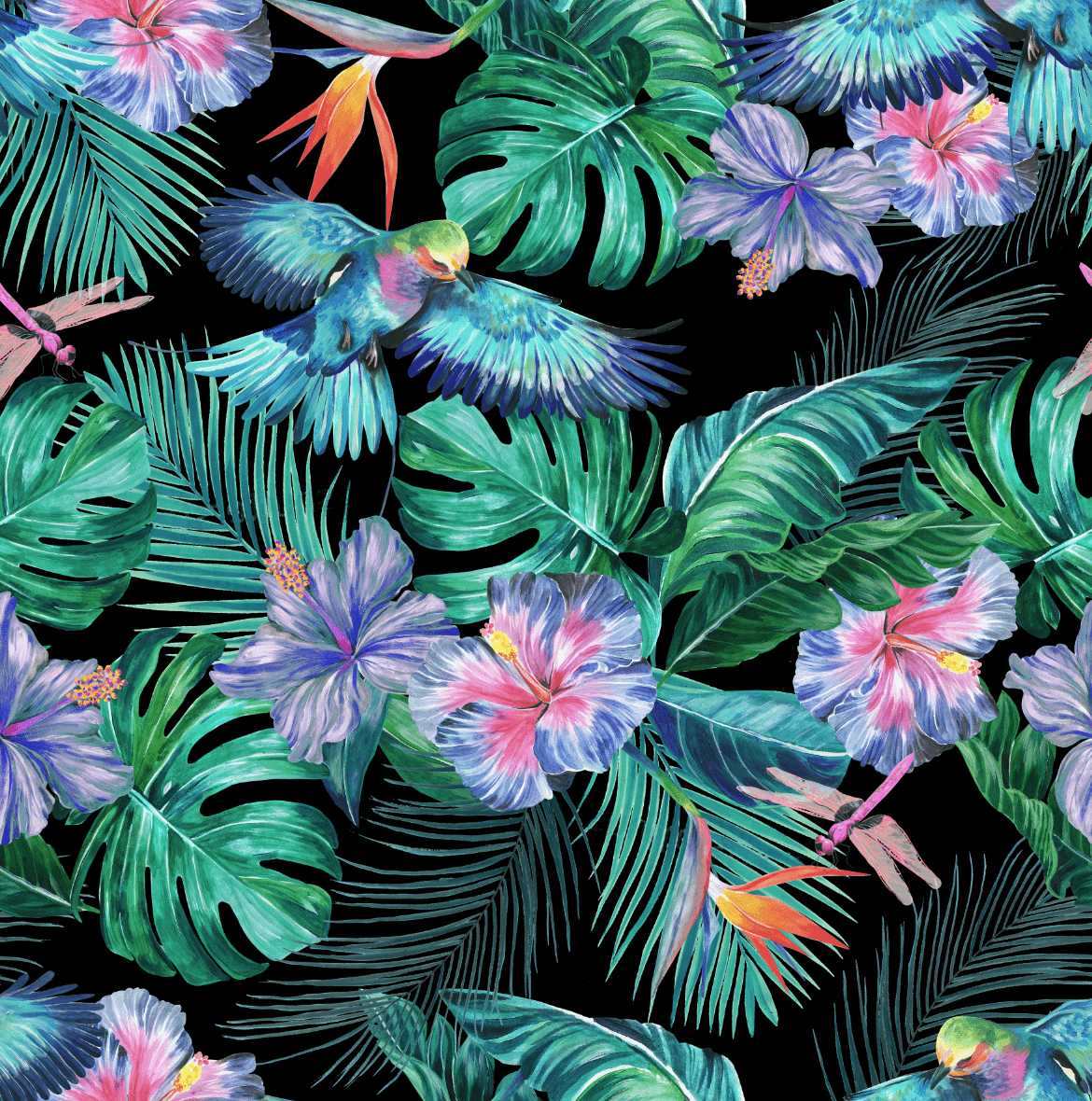 Tropical Pattern Wallpapers Top Free Tropical Pattern Backgrounds