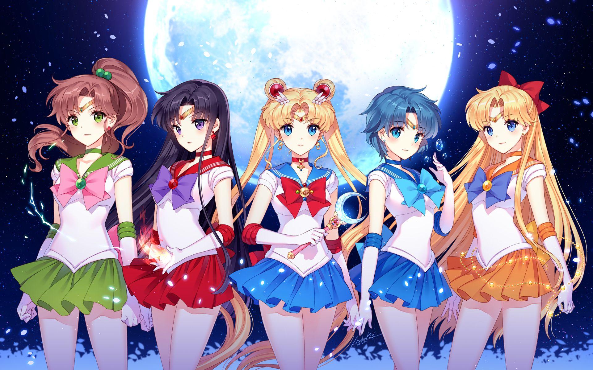 Sailor Moon Anime Wallpapers - Top Free Sailor Moon Anime Backgrounds - WallpaperAccess