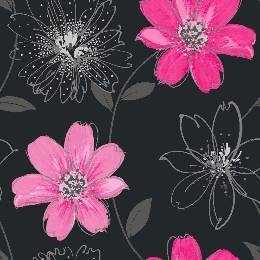 Black and Pink Flower Wallpapers Top Free Black and Pink Flower