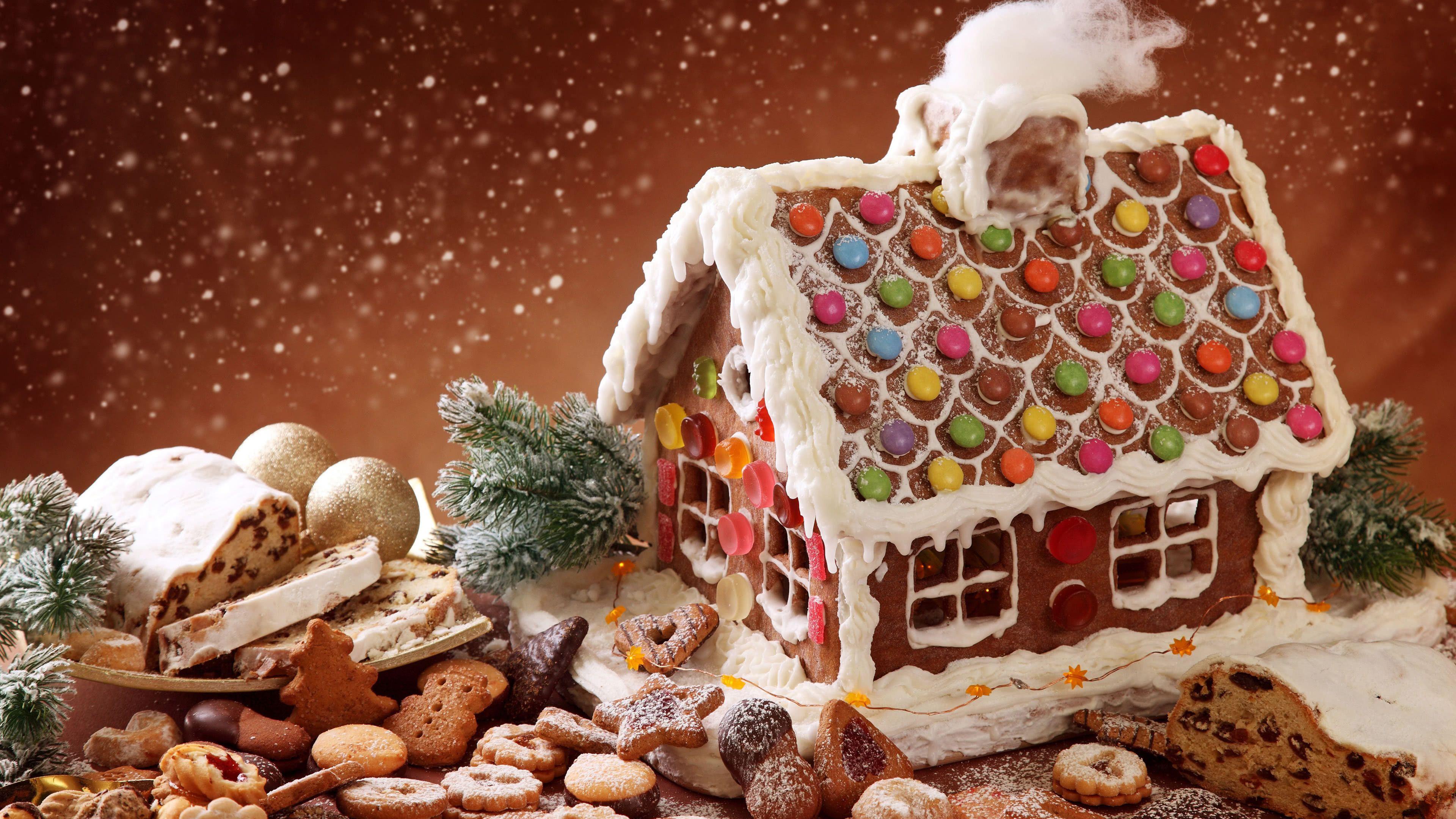 Gingerbread House Wallpapers Top Free Gingerbread House Backgrounds