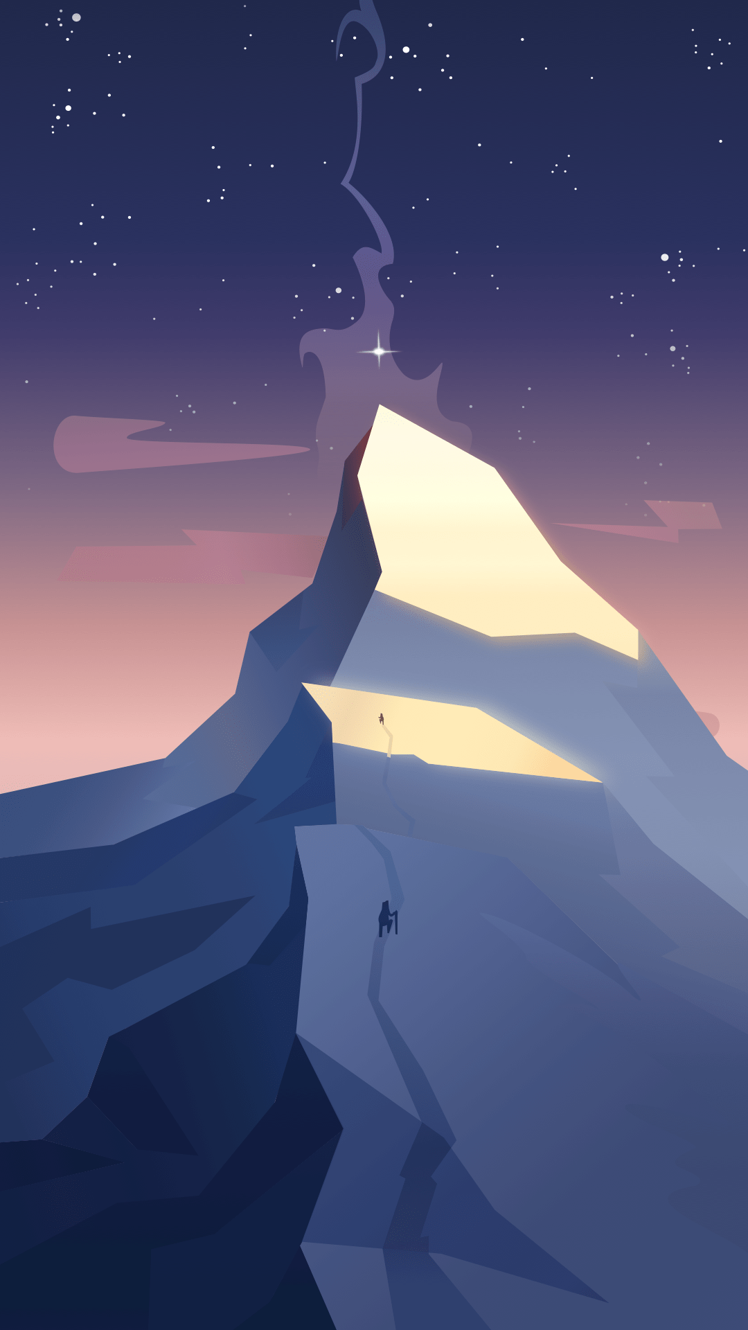Minimalist Mountain iPhone Wallpapers Top Free Minimalist Mountain