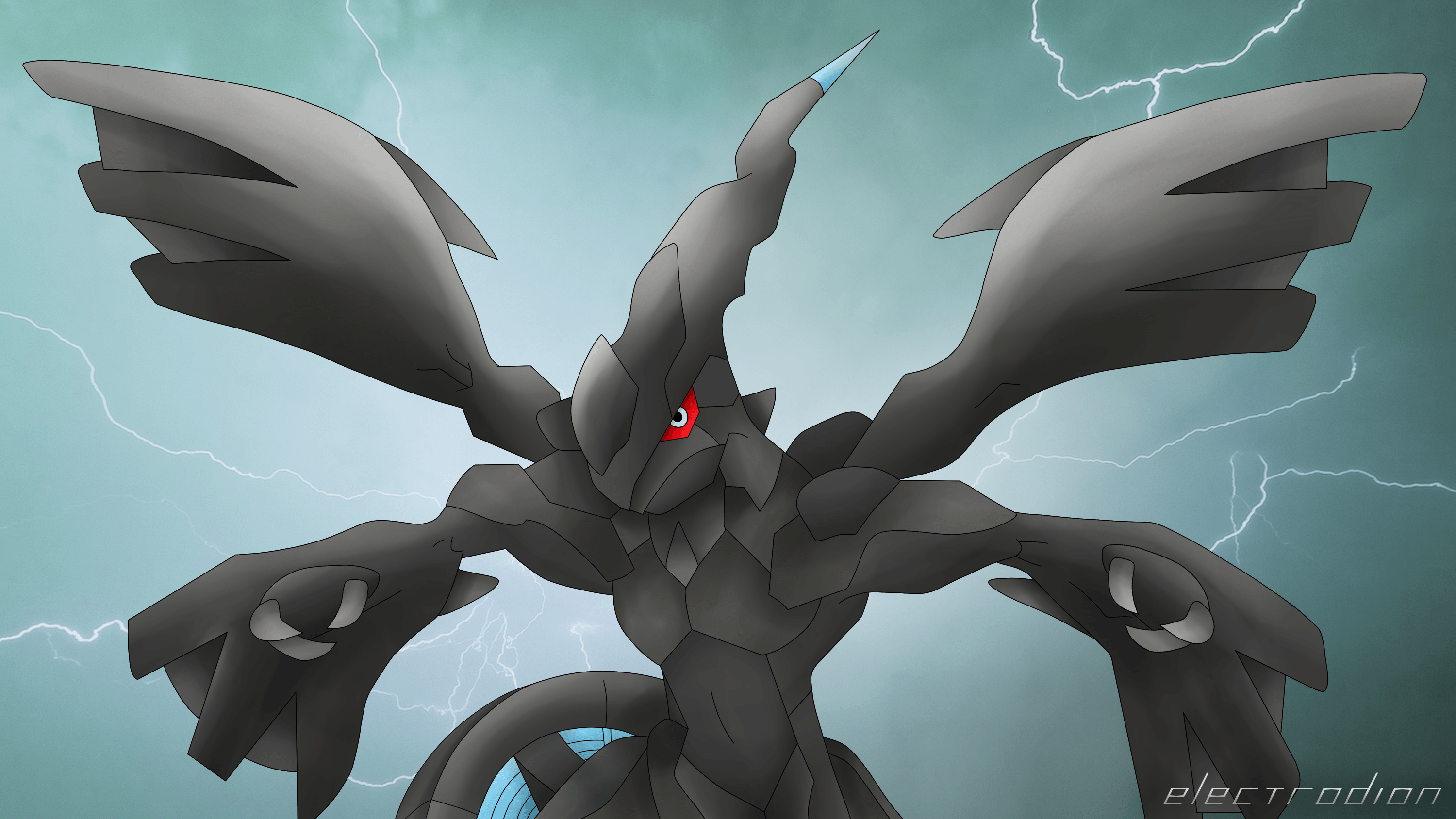 Zekrom Wallpapers Top Free Zekrom Backgrounds WallpaperAccess