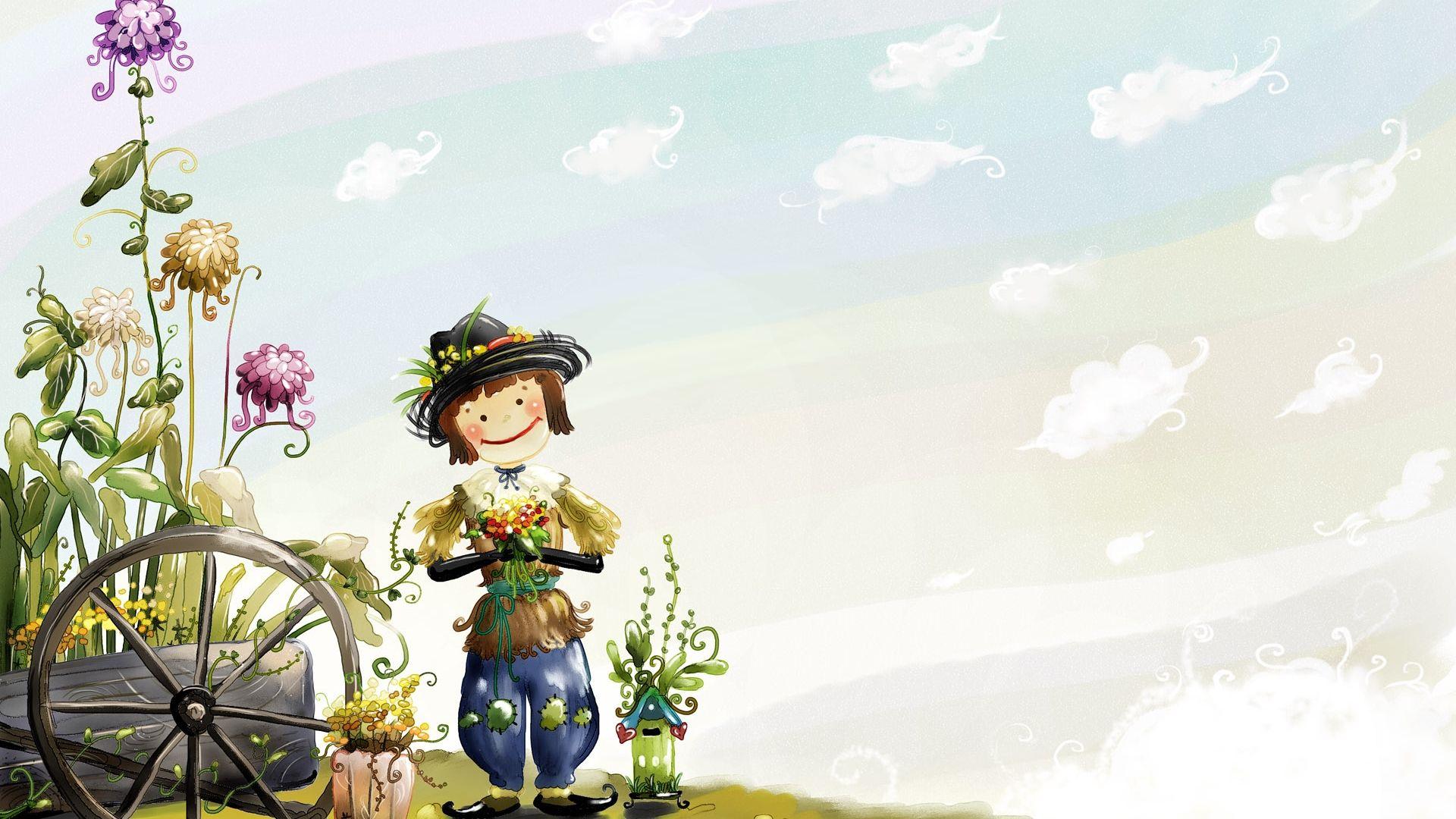 Flowers Cartoon Wallpapers Top Free Flowers Cartoon Backgrounds