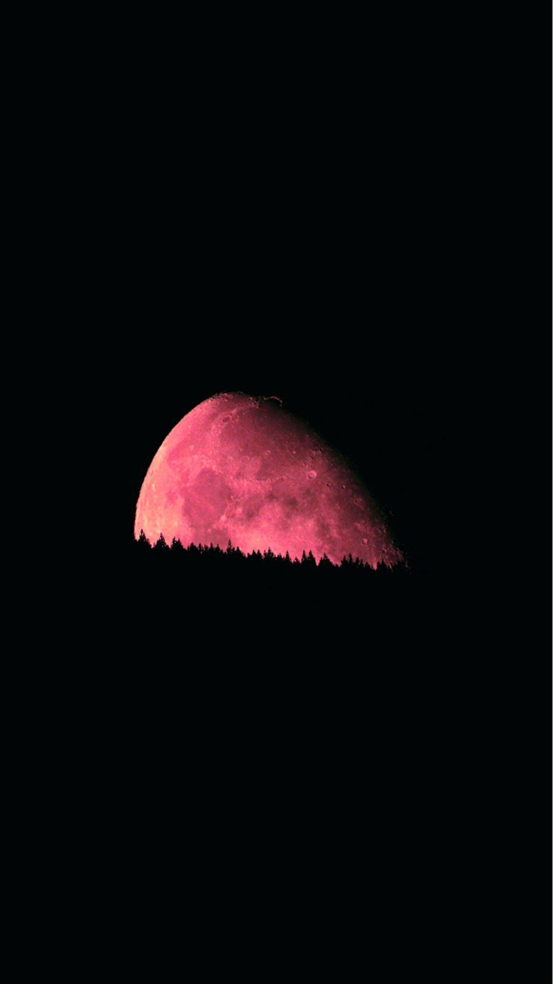 Red Moon iPhone Wallpapers Top Free Red Moon iPhone Backgrounds