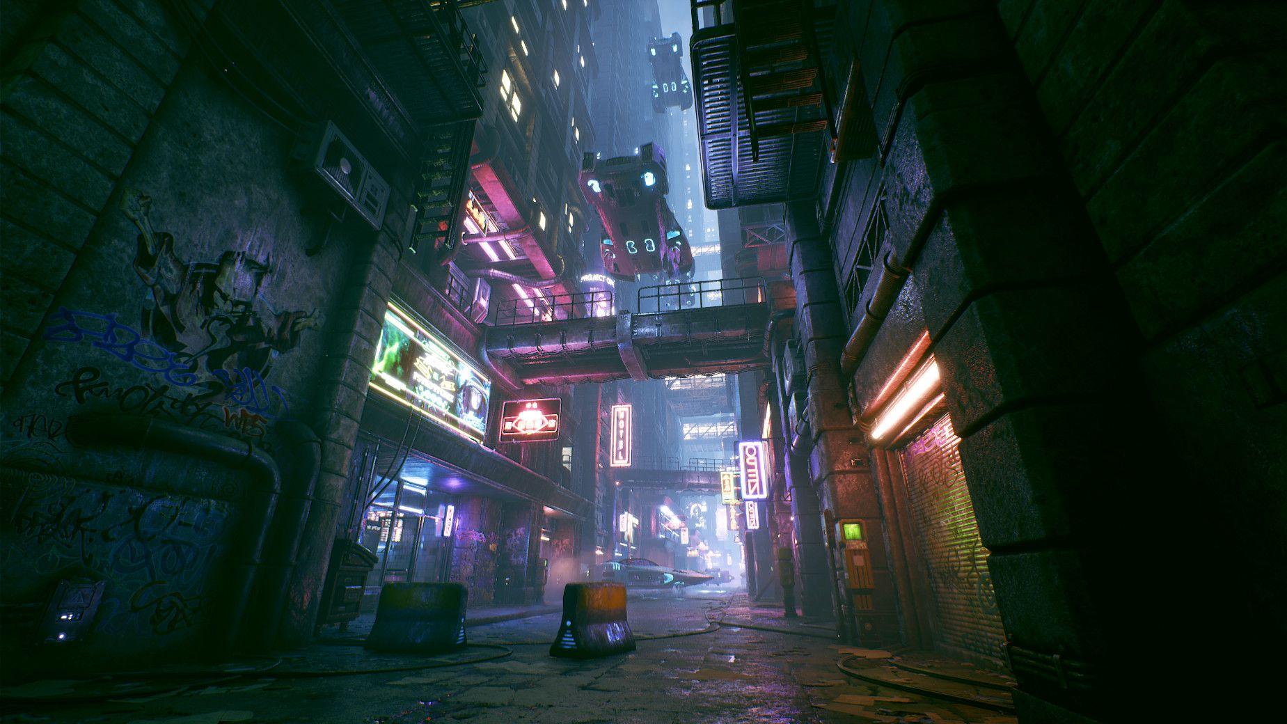 Cyberpunk Alley Wallpapers Top Free Cyberpunk Alley Backgrounds