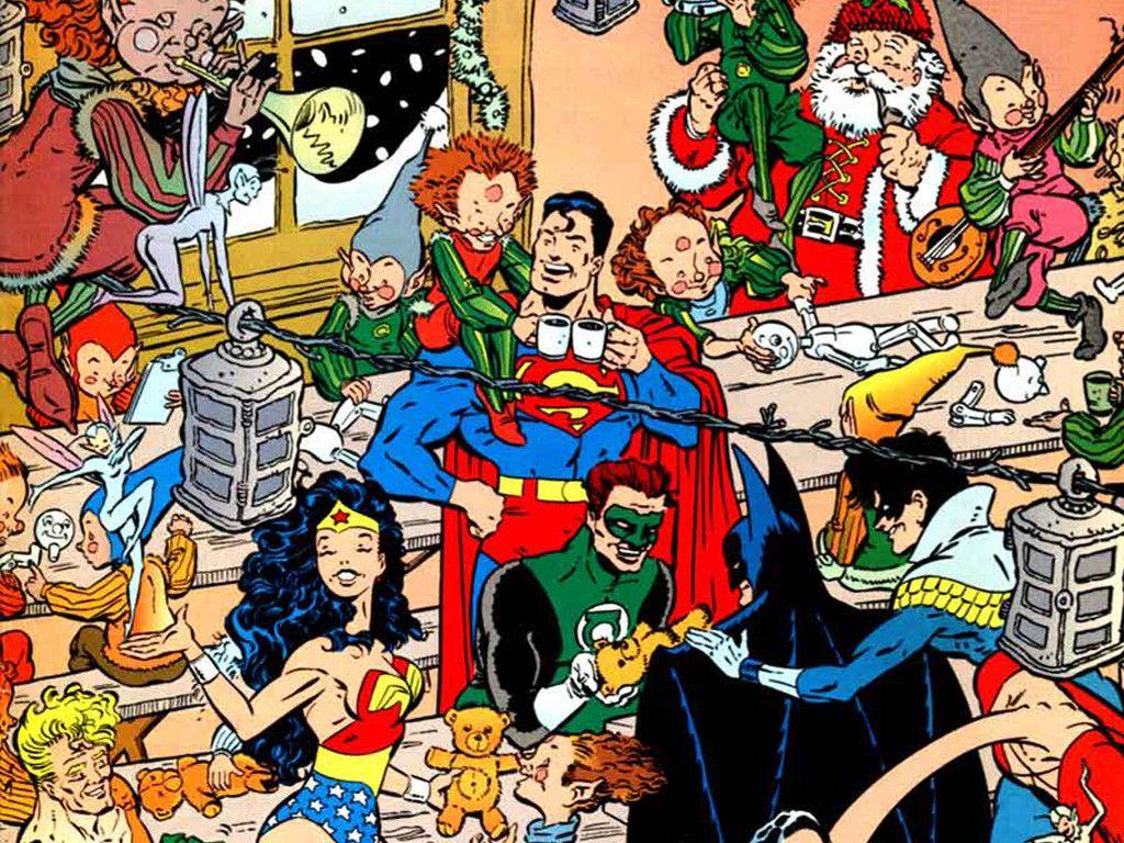 DC Christmas Wallpapers Top Free DC Christmas Backgrounds WallpaperAccess