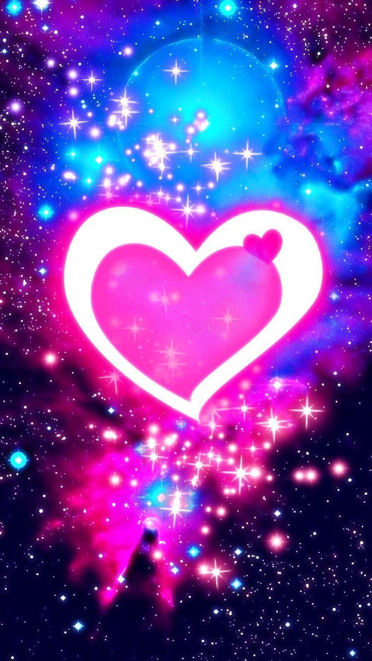 Galaxy Heart Wallpapers Top Free Galaxy Heart Backgrounds