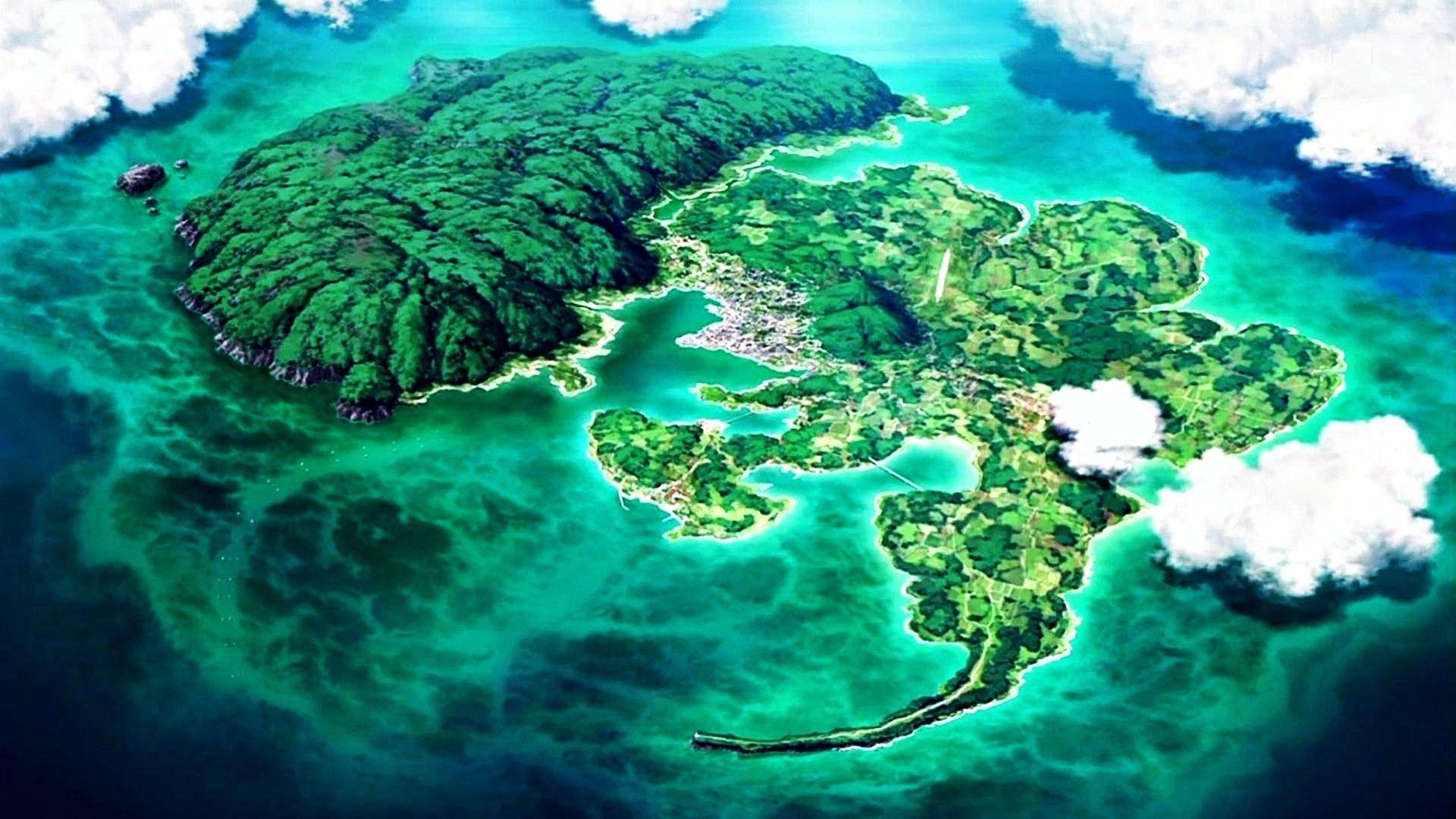 Anime Island Wallpapers Top Free Anime Island Backgrounds