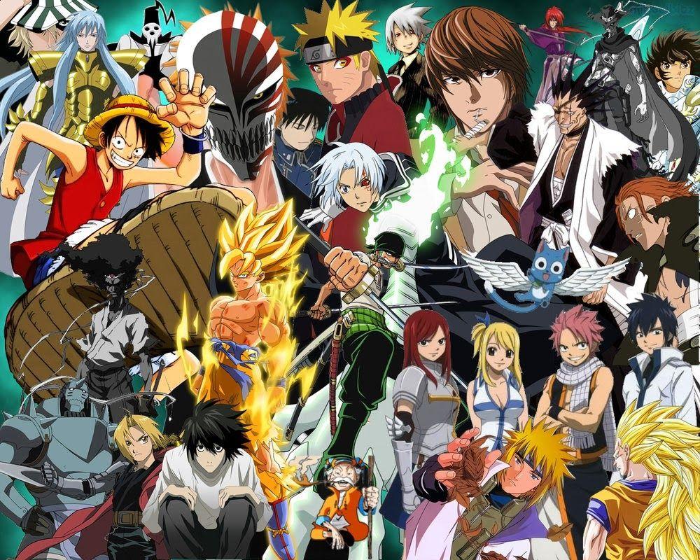 Anime Mashup Wallpapers Top Free Anime Mashup Backgrounds WallpaperAccess