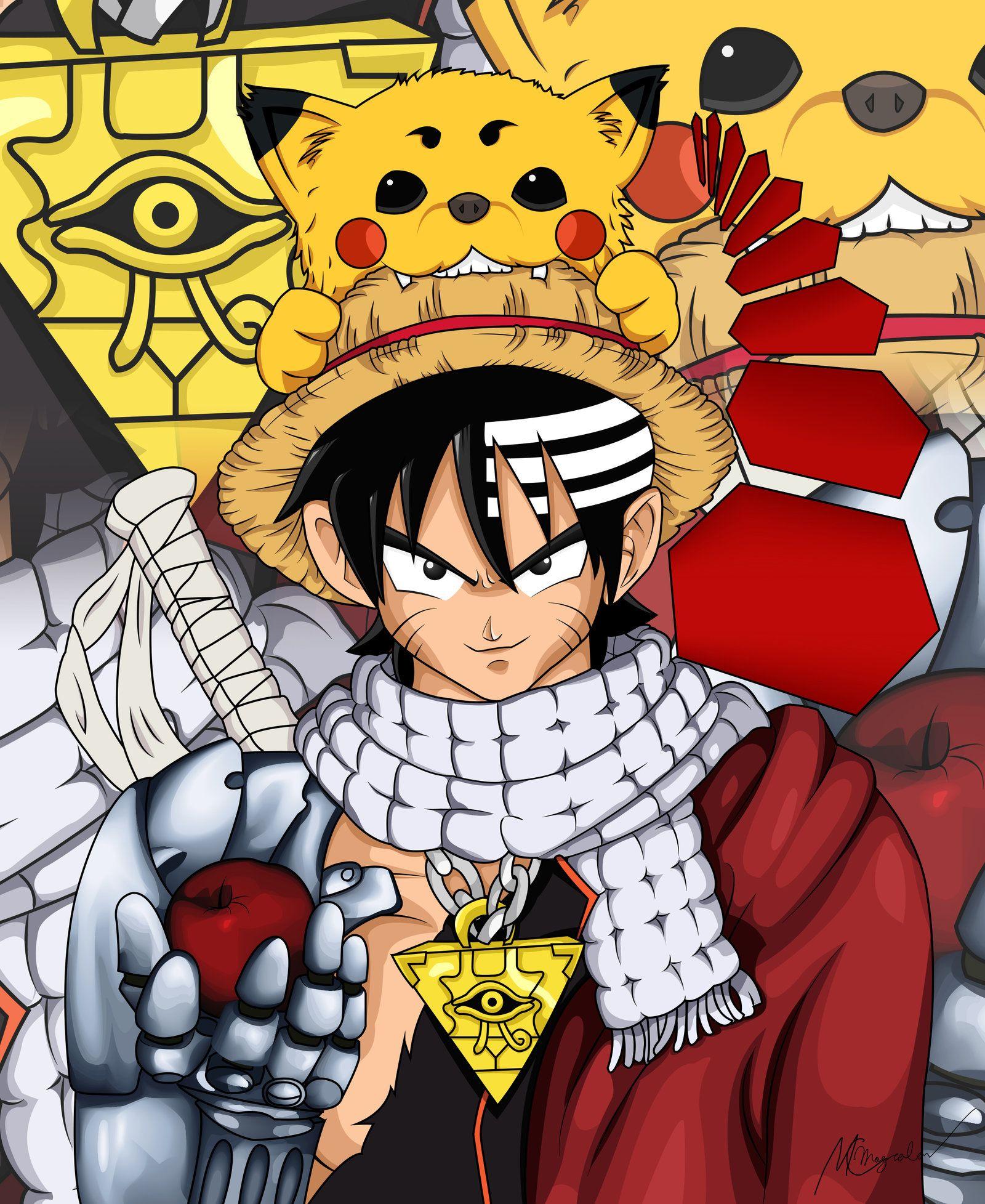 Anime Mashup Wallpapers Top Free Anime Mashup Backgrounds WallpaperAccess