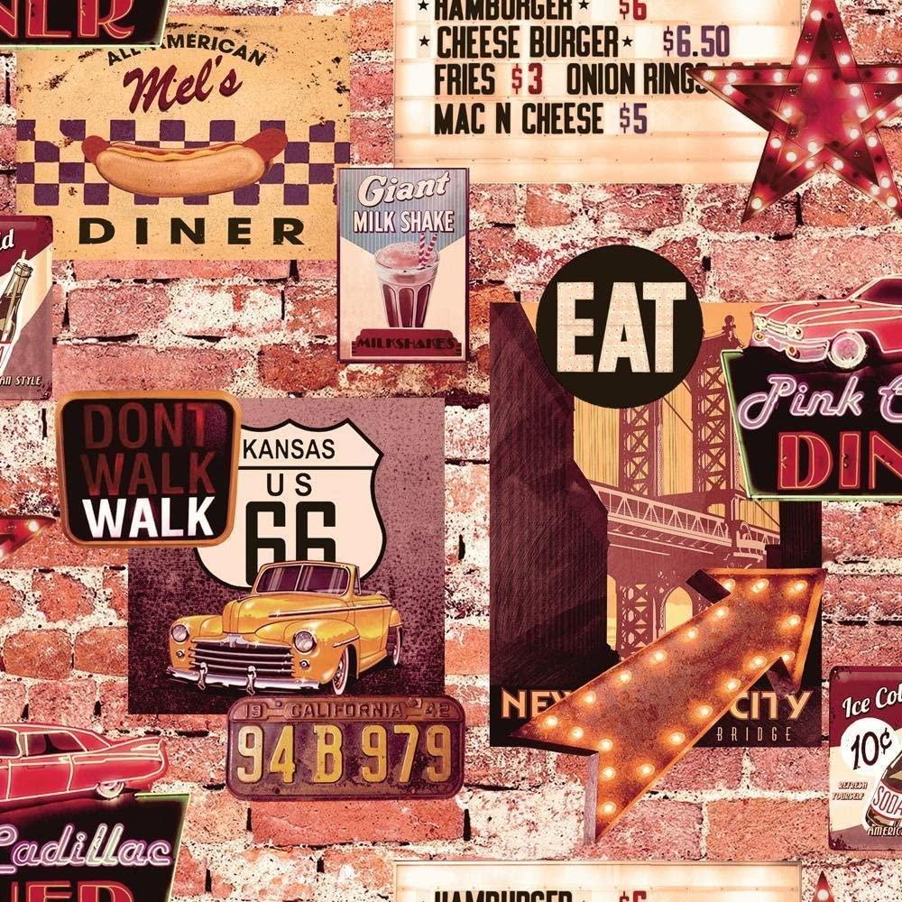 Retro Diner Wallpapers Top Free Retro Diner Backgrounds WallpaperAccess